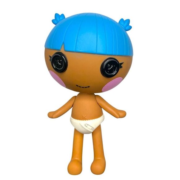 Lalaloopsy Littles Doll 7” Blue Hair Baby Doll - Picture 1 of 5